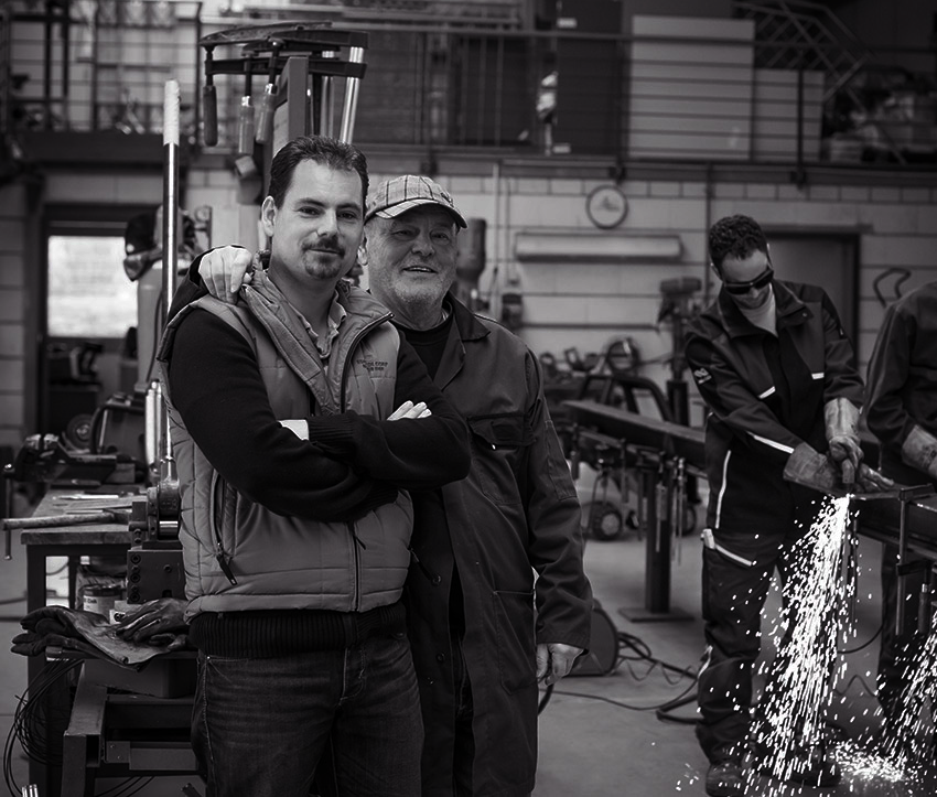 Team-Werkstatt2-1 Schlosserei Dralle Metallbau Mommenheim